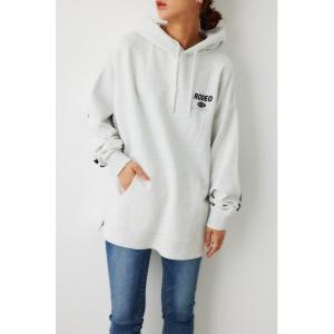 パーカー オーバービッグロゴパーカー