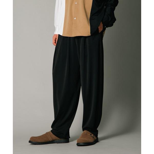 パンツ 「UNIIT/ユニット」ポリエステルツイル　ワイドバルーンパンツ メンズ レディース