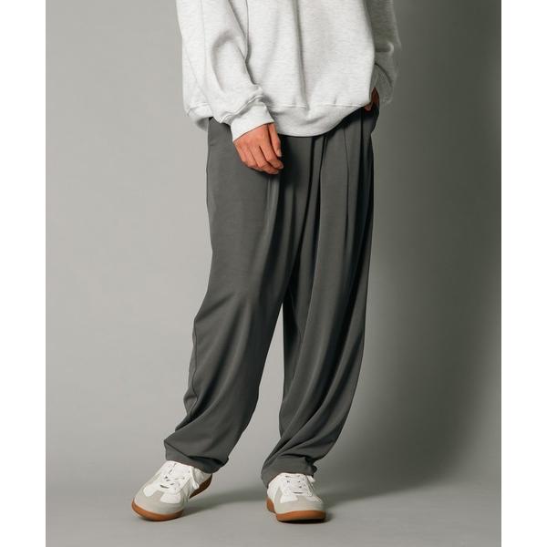 パンツ 「UNIIT/ユニット」ポリエステルツイル　ワイドバルーンパンツ メンズ レディース