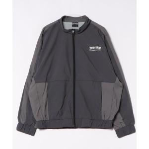 THRASHER フレイムロゴ フード付きコーチジャケット THRASHER - FLAME LOGO COACH JACKET WITH FLEECE HOODIE