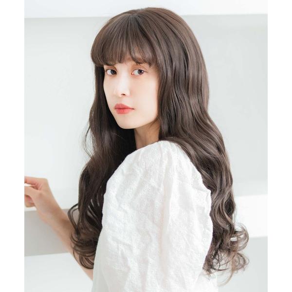 ウィッグ エクステ 「フルウィッグ・ロング」HEART BEATロングウェイブ/楽ラクタイプ レディ...