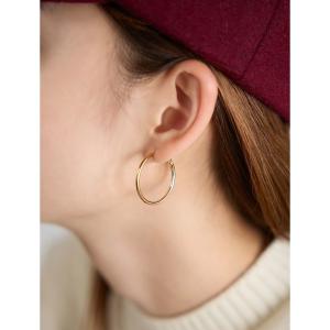 ピアス レディース シンプルビッグフープピアスB｜ZOZOTOWN Yahoo!店