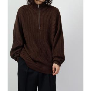 ZIP FIVE -White Line- セーター ニット 「White Line」 コンパクト