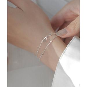 DiamondHearts（ダイヤモンドハーツ） ブレスレット メッシュチェーン