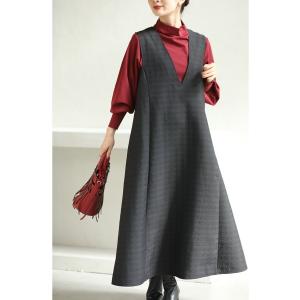 cawaii シャツワンピース ベロア調の花が浮かぶシャツミディアム