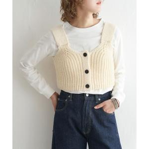 ニット ニットビスチェ