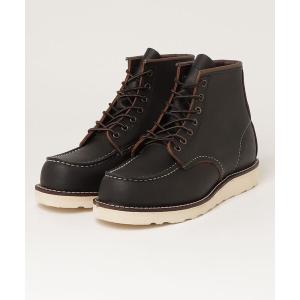 ブーツ メンズ RED WING レッドウィング 6`CLASSIC MOC 6-INCH MOC 8849 (D) BLACK｜ZOZOTOWN Yahoo!店