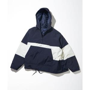 ブルゾン アウター NAUTICA/ノーティカ Panel Border Insulated Pullover Jacket/パネル ボーダー インサ
