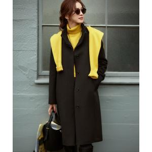 23区 コート チェスターコート MTRカシミヤライトビーバー レディース