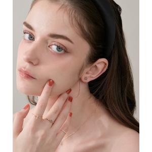 NOJESS（ノジェス） ピアス K10アクアマリンピアス レディース