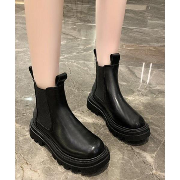 ブーツ サイドゴア ショートブーツ レディース