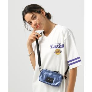 ショルダーバッグ バッグ ラバーロゴＷミニショルダー レディース