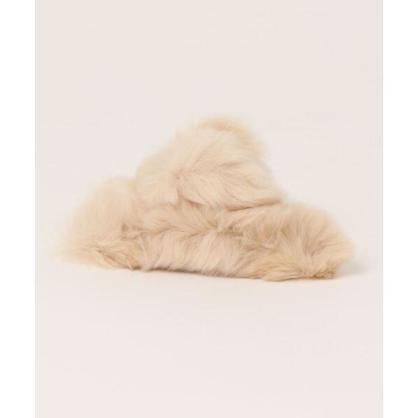 ヘアクリップ 「HIKA」ファジー ヘアクリップ