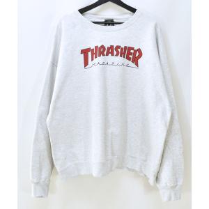 スウェット メンズ 「ヴィンテージ古着」THRASHER MAGAZINE / スラッシャーマガジン ロゴ クルーネックスウェット