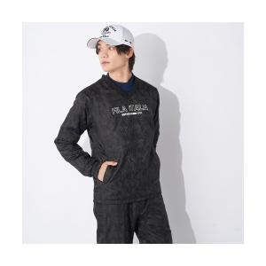 ジャケット ブルゾン メンズ FILA GOLF/フィラゴルフ ゴルフウェア ブランド ロゴ 撥水 蓄熱 袖取り外し可能 Vネック 長袖 プルオーバー｜ZOZOTOWN Yahoo!店