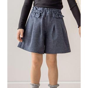 スカート 「店舗限定」「お揃い」カラフルチェックorウール風キュロットパンツ(95~150cm)｜zozo