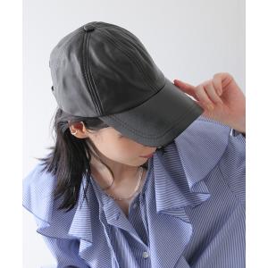 レディース 帽子 キャップ 「BAGMATI/バグマティ」レザーCAP：キャップ｜zozo