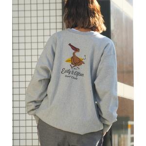 スウェット メンズ EARLY ＆ OFTEN Japan Quality CREW SWEAT/アーモンドスウェットトレーナー｜zozo