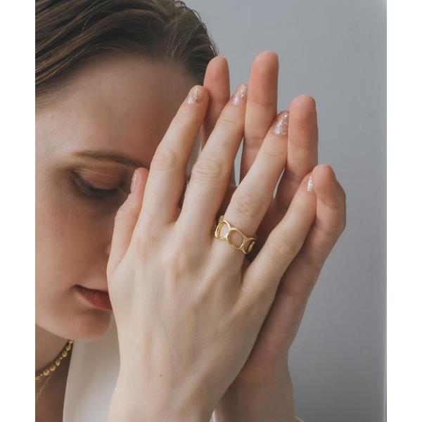 指輪 リング Hole Wide Ring ホールワイドリング レディース
