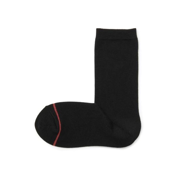 靴下 足なり直角　履き口やわらか　あったか綿　靴下（ウール入り・口ゴムなし／婦人） レディース