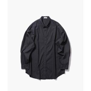 シャツ ブラウス レディース ATON COTTON LAWN OVERSIZED SHIRT BLAGNM0403