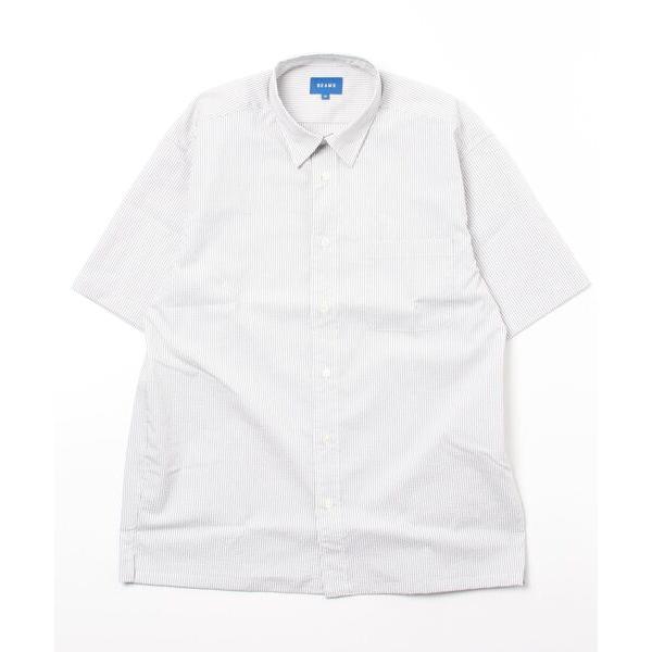 「BEAMS」 半袖シャツ SMALL グレー メンズ