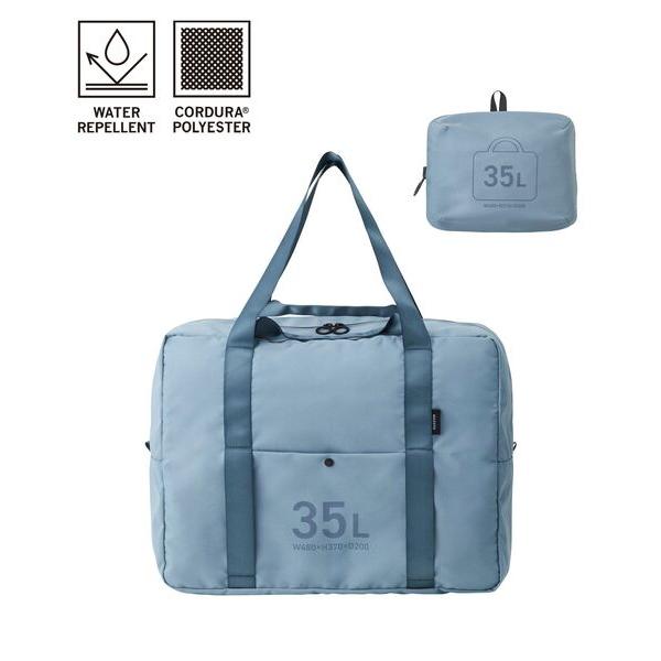 ボストンバッグ MILESTO UTILITYポケッタブルボストンバッグ 35L レディース