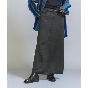 スカート アセテートサテン 5ポケットタイトスカート｜zozo