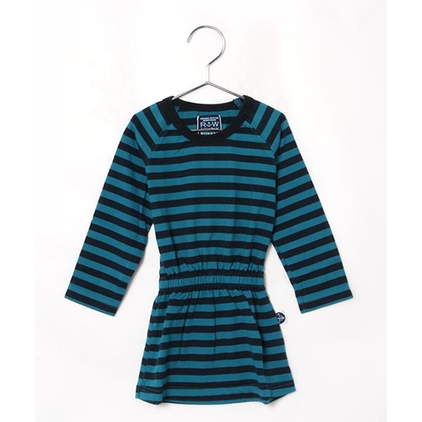 ワンピース 製品染めボーダーワンピース(80〜140cm) キッズ 子供服 女の子