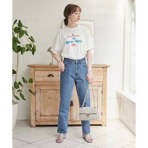 ジーンズ デニム デニムパンツ ハイウエスト テーパード デニムパンツ レディース