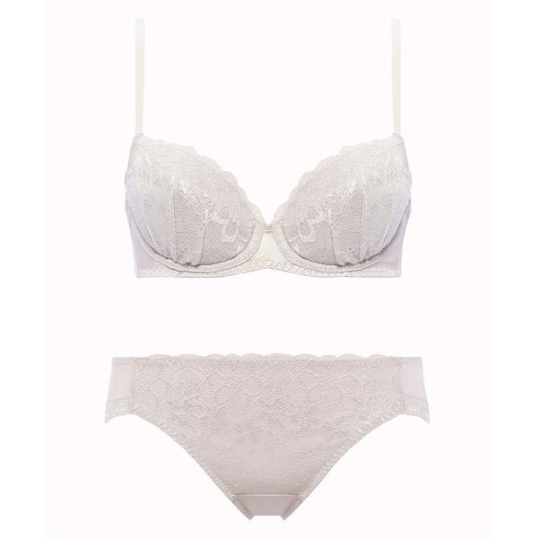 ブラジャー ショーツセット 夢みるブラ ドリームデイリリー「E，Fカップ」 AMST1430 WHU...