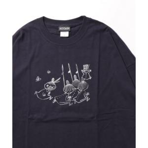 tシャツ Tシャツ レディース MOOMIN / ムーミン ビッグ ロンT ロングTシャツ TEE BIG LONTEE WNI