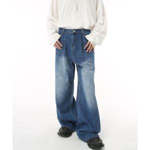 CREARE -LINO- ジーンズ ヴィンテージライクデニム/Y2K メンズ