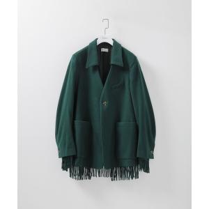 ジャケット テーラードジャケット メンズ 「BED j.w. FORD/ベッドフォード」 Lapel-less Jacketの商品画像