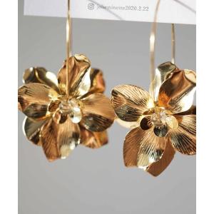 BALENCIAGA（バレンシアガ） ピアス（片耳用） - ゴールド レディース