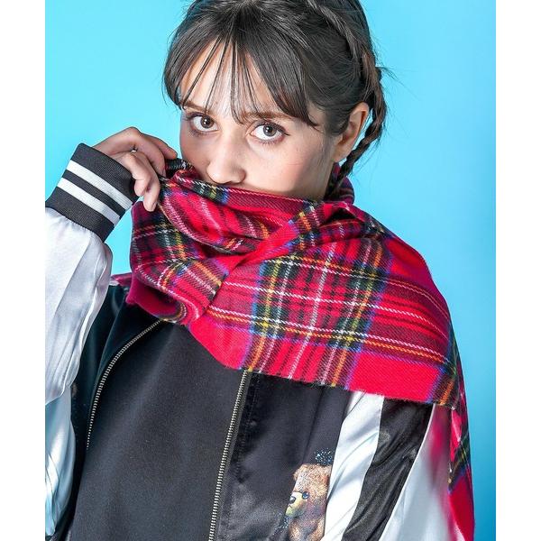 マフラー ストール an meets zakka バリエーションファー混マフラー レディース メンズ