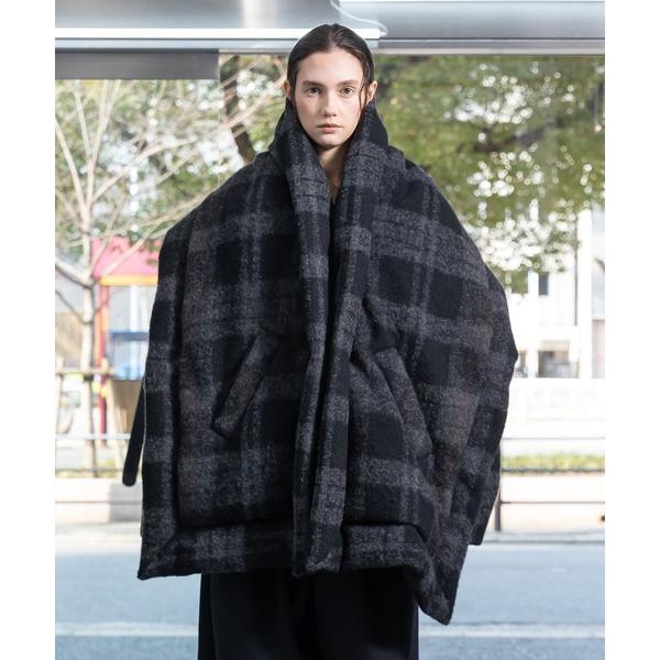 ストール マフラー 「VOAAOV」KAWADA DOWN × TRYSPINLOOP WOOL D...