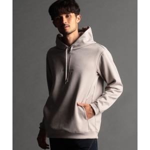 パーカー ライトスウェードポンチ プルオーバーパーカー メンズ