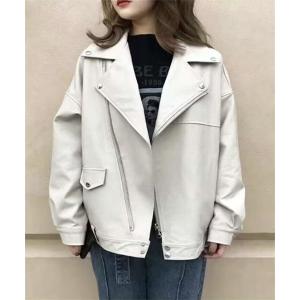 レザージャケット ライダース レザーライダースジャケット レディース