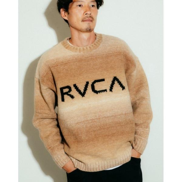 ニット メンズ RVCA メンズ  BIG RVCA KNIT セーター「2023年秋冬モデル」/ル...