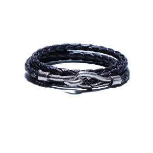 レザー編み込みブレスレット メンズの買取情報