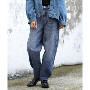 ジーンズ デニム デニムパンツ バルーンシルエッ...の商品画像