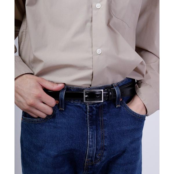 ベルト レザーナローベルト メンズ レディース