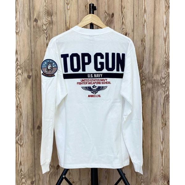 tシャツ LONG SLEEVE T-SHIRT TOPGUN メンズ レディース