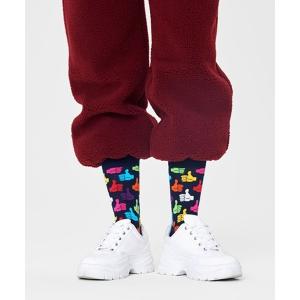 レディース 靴下 Happy Socks Thumbs Up クルーソックス 10201112｜ZOZOTOWN Yahoo!店