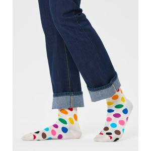 靴下 レディース Happy Socks Pride Dots クルーソックス 10231165｜zozo