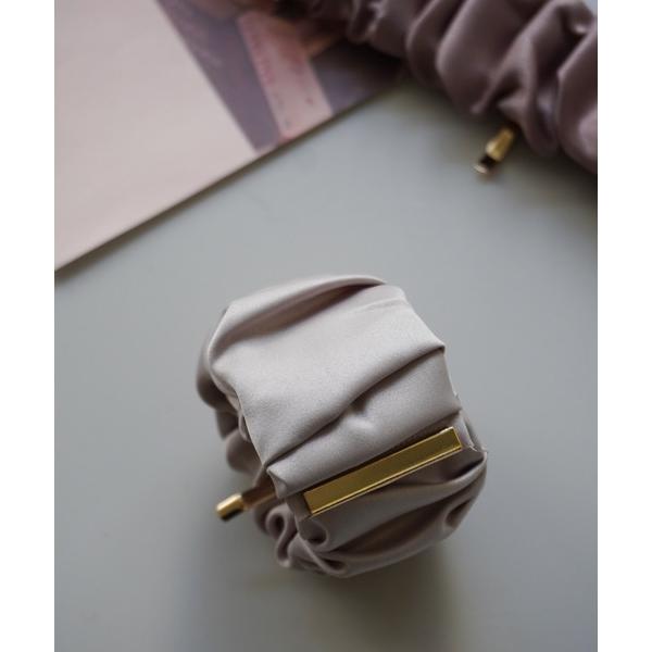 シュシュ ワンタッチ 大人可愛い 巻くだけ ヘアカフ / シュシュ ポニーフック