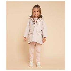 PETIT BATEAU（プチバトー） ミリタリージャケット モッズコート