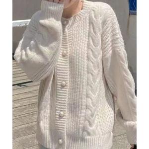 カーディガン ケーブル編みのおすすめ人気商品一覧 通販 - Yahoo