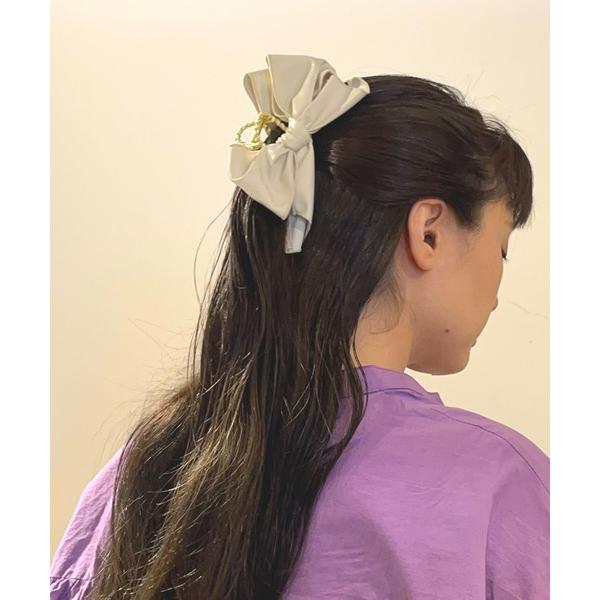ヘアクリップ ビッグリボンクリップ